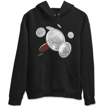 Air Jordan 3 White Cement Sneaker Match Tees Coin Drop Sneaker Tees AJ3 White Cement Sneaker Release Tees Unisex Shirts Black 2
