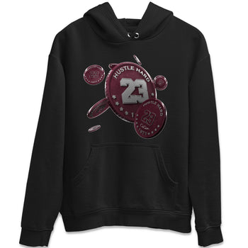 Air Jordan 5 Burgundy Sneaker Match Tees Coin Drop Sneaker Tees AJ5 Burgundy Sneaker Release Tees Unisex Shirts Black 2