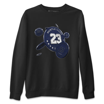 Air Jordan 5 Georgetown Sneaker Match Tees Coin Drop Sneaker Tees AJ5 Georgetown Sneaker Release Tees Unisex Shirts Black 2