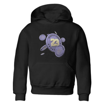 Air Jordan 5 Indigo Haze Sneaker Match Tees Coin Drop Sneaker Tees AJ5 Indigo Haze Sneaker Release Tees Kids Shirts Black 2
