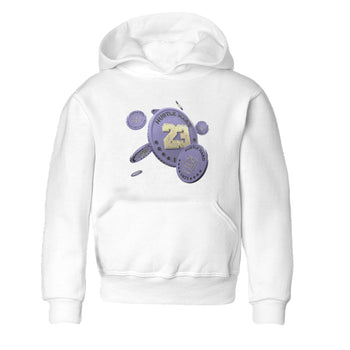 Air Jordan 5 Indigo Haze Sneaker Match Tees Coin Drop Sneaker Tees AJ5 Indigo Haze Sneaker Release Tees Kids Shirts White 2