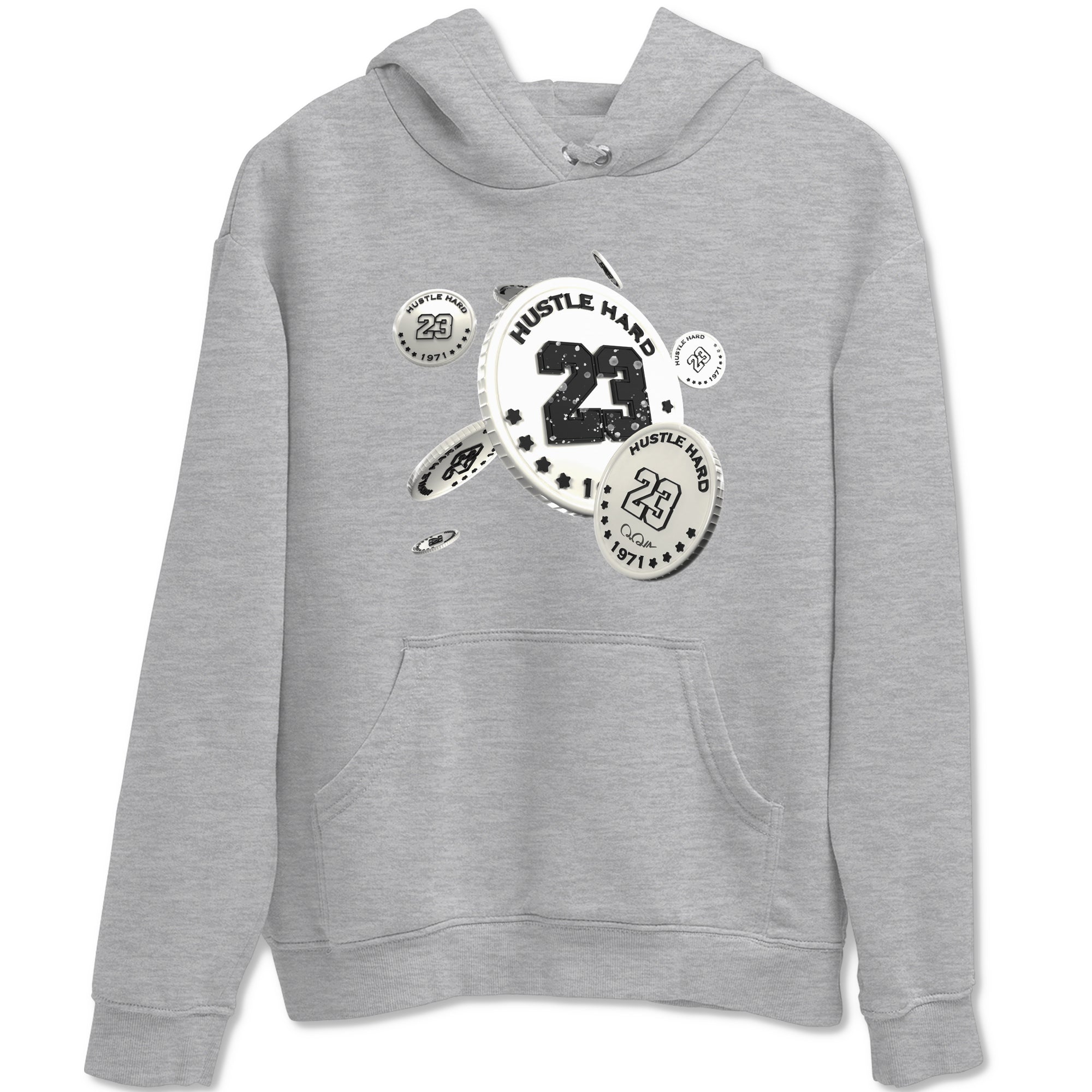 5s Sail shirt to match jordans Coin Drop sneaker tees Air Jordan 5 Sail SNRT Sneaker Release Tees unisex cotton Heather Grey 2 crew neck shirt
