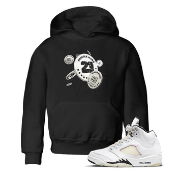 5s Sail shirt to match jordans Coin Drop sneaker tees Air Jordan 5 Sail SNRT sneaker release tees baby toddler Black 1 cotton Shirt