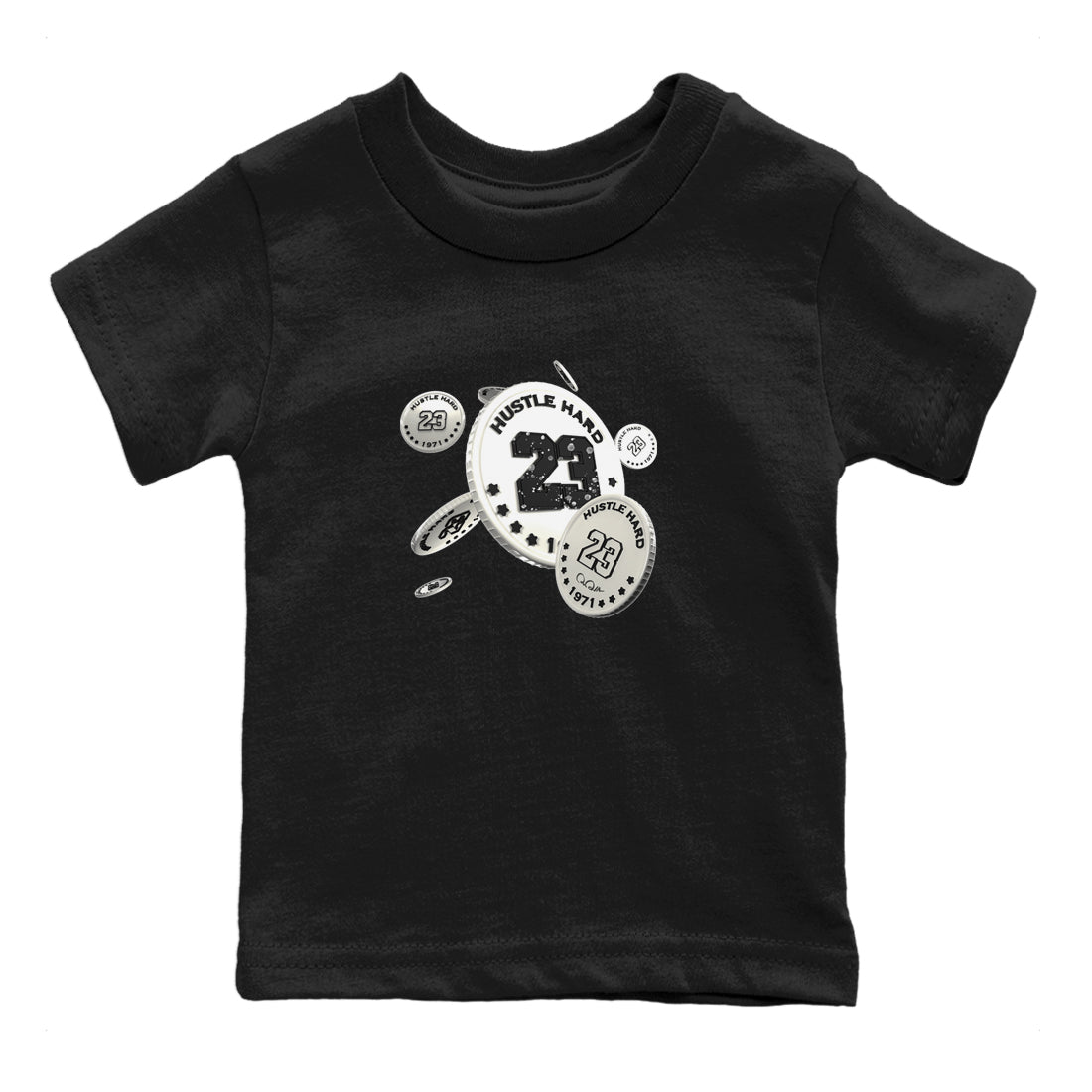 5s Sail shirt to match jordans Coin Drop sneaker tees Air Jordan 5 Sail SNRT sneaker release tees baby toddler Black 2 cotton Shirt