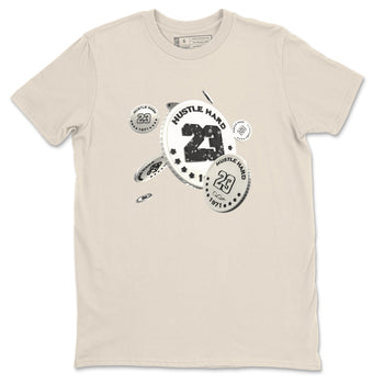 5s Sail shirt to match jordans Coin Drop sneaker tees Air Jordan 5 Sail SNRT Sneaker Release Tees unisex cotton Natural 2 crew neck shirt