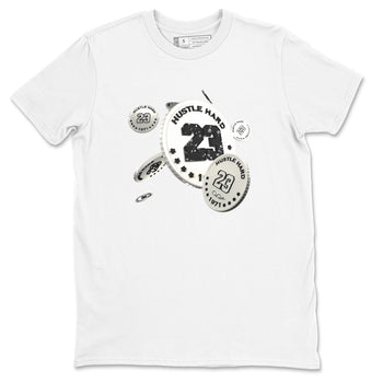 5s Sail shirt to match jordans Coin Drop sneaker tees Air Jordan 5 Sail SNRT Sneaker Release Tees unisex cotton White 2 crew neck shirt