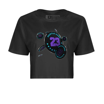 Air Jordan 6 Aqua Sneaker Match Tees Coin Drop Sneaker Tees AJ6 Aqua Sneaker Release Tees Women's Shirts Black 2