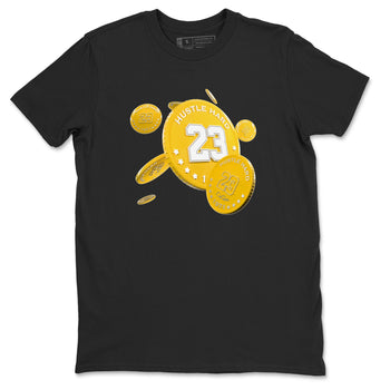 6s Yellow Ochre shirt to match jordans Coin Drop sneaker tees Air Jordan 6 Yellow Ochre SNRT Sneaker Release Tees Unisex Black 2 T-Shirt