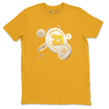 6s Yellow Ochre shirt to match jordans Coin Drop sneaker tees Air Jordan 6 Yellow Ochre SNRT Sneaker Release Tees Unisex Gold 2 T-Shirt
