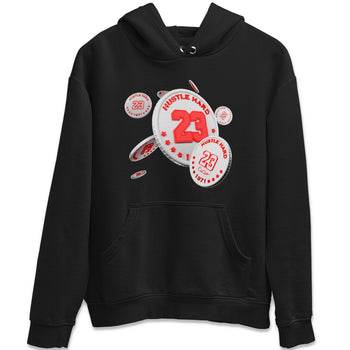 Air Jordan 7 Infrared Sneaker Match Tees Coin Drop Sneaker Tees AJ7 Infrared Sneaker Release Tees Unisex Shirts Black 2