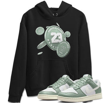 Dunk Mica Green Sneaker Match Tees Coin Drop Sneaker Tees Dunk OG Low Mica Green Sneaker Release Tees Unisex Shirts Black 1