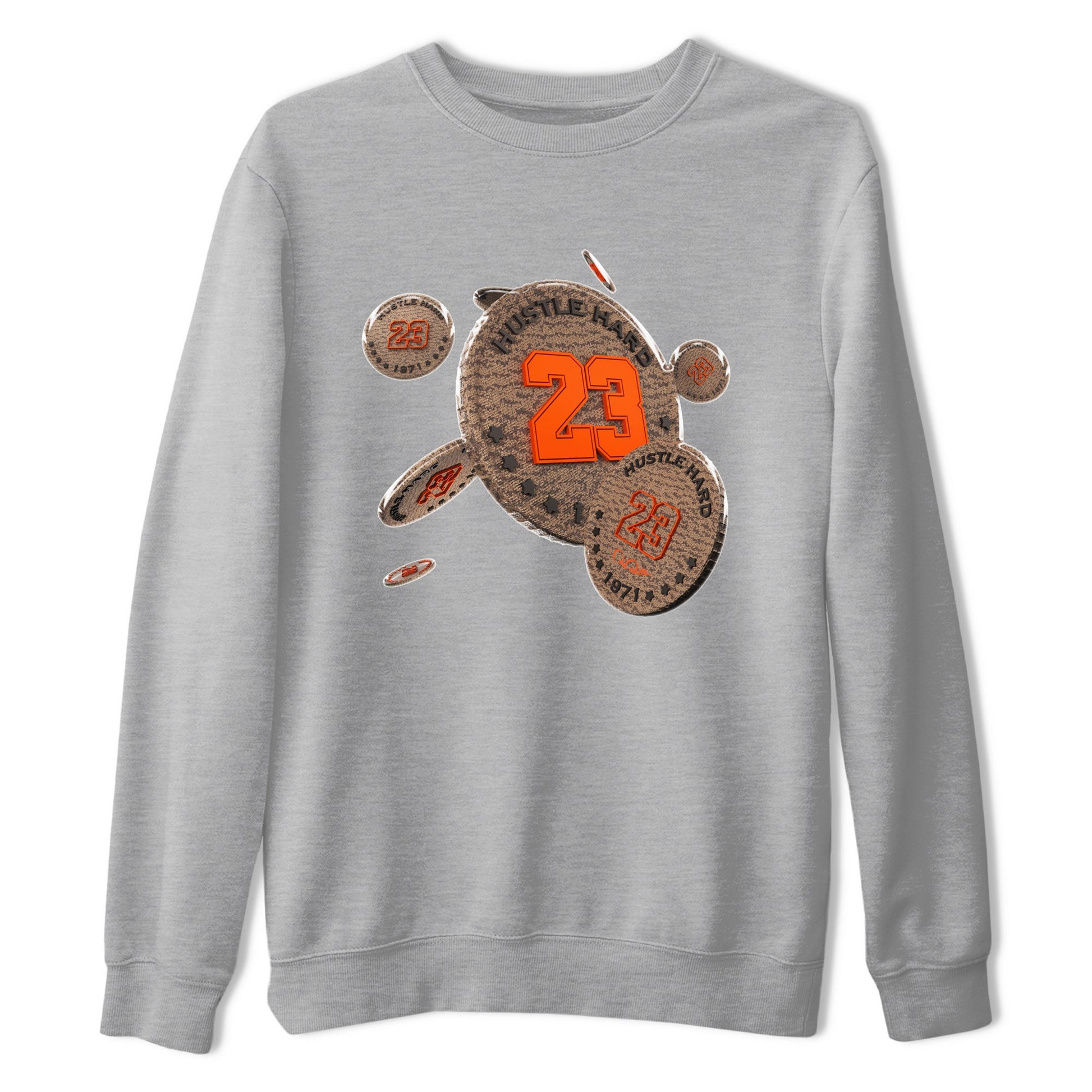 Yeezy 350 Carbon Beluga shirt to match jordans Coin Drop sneaker tees Adidas Yeezy Boost 350 Carbon Beluga SNRT Sneaker Release Tees Unisex Heather Grey 2 T-Shirt