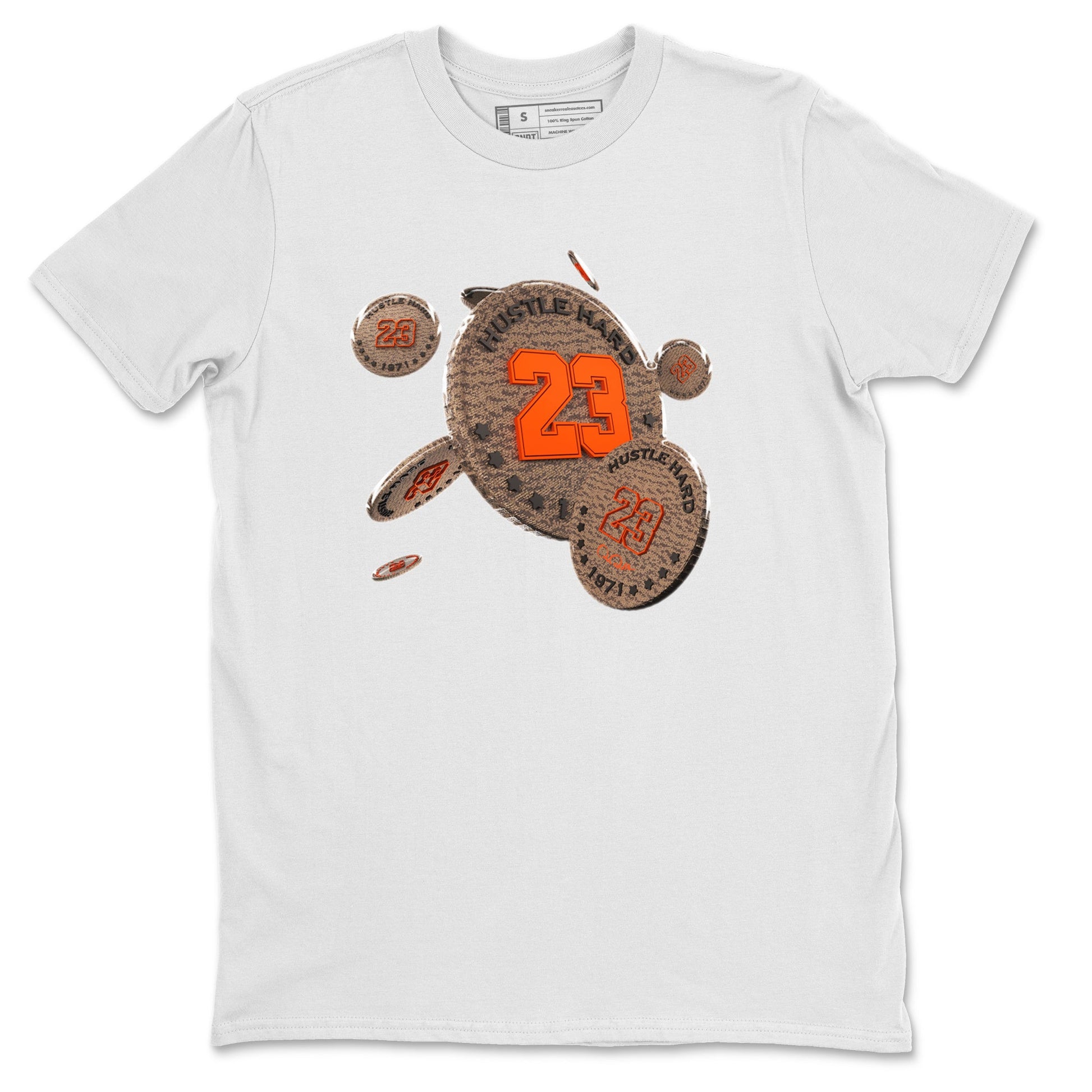 Yeezy 350 Carbon Beluga shirt to match jordans Coin Drop sneaker tees Adidas Yeezy Boost 350 Carbon Beluga SNRT Sneaker Release Tees Unisex White 2 T-Shirt