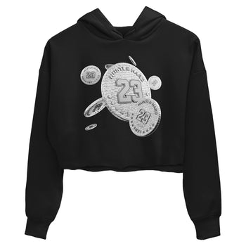 Yeezy 350 Static shirt to match jordans Coin Drop sneaker tees Adidas Yeezy 350 Static SNRT Sneaker Release Tees Black 2 Crop T-Shirt
