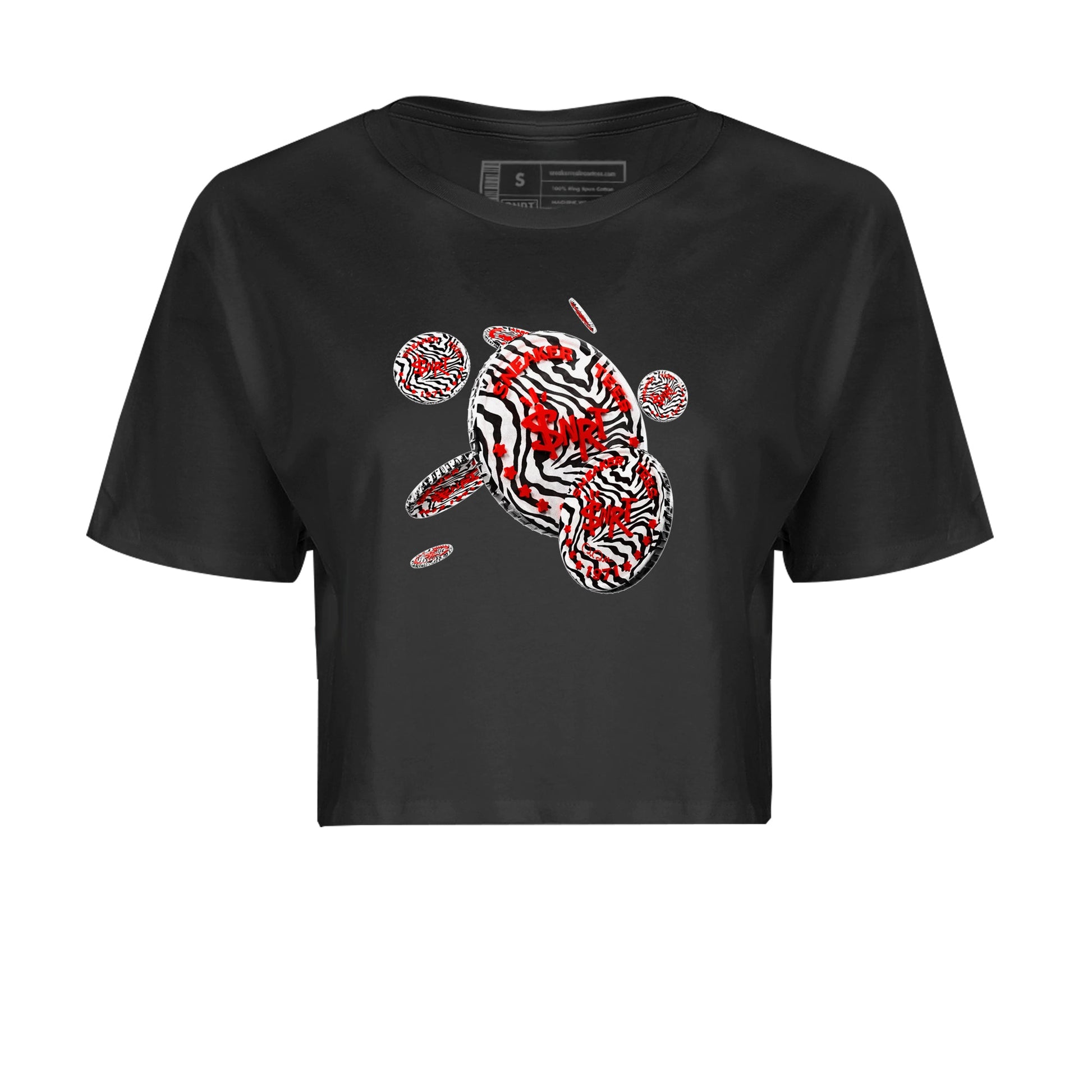 Yeezy 350 Zebra Sneaker Match Tees Coin Drop Sneaker Tees Yeezy Boost 350 V2 Zebra Sneaker Release Tees Women's Shirts Black 2