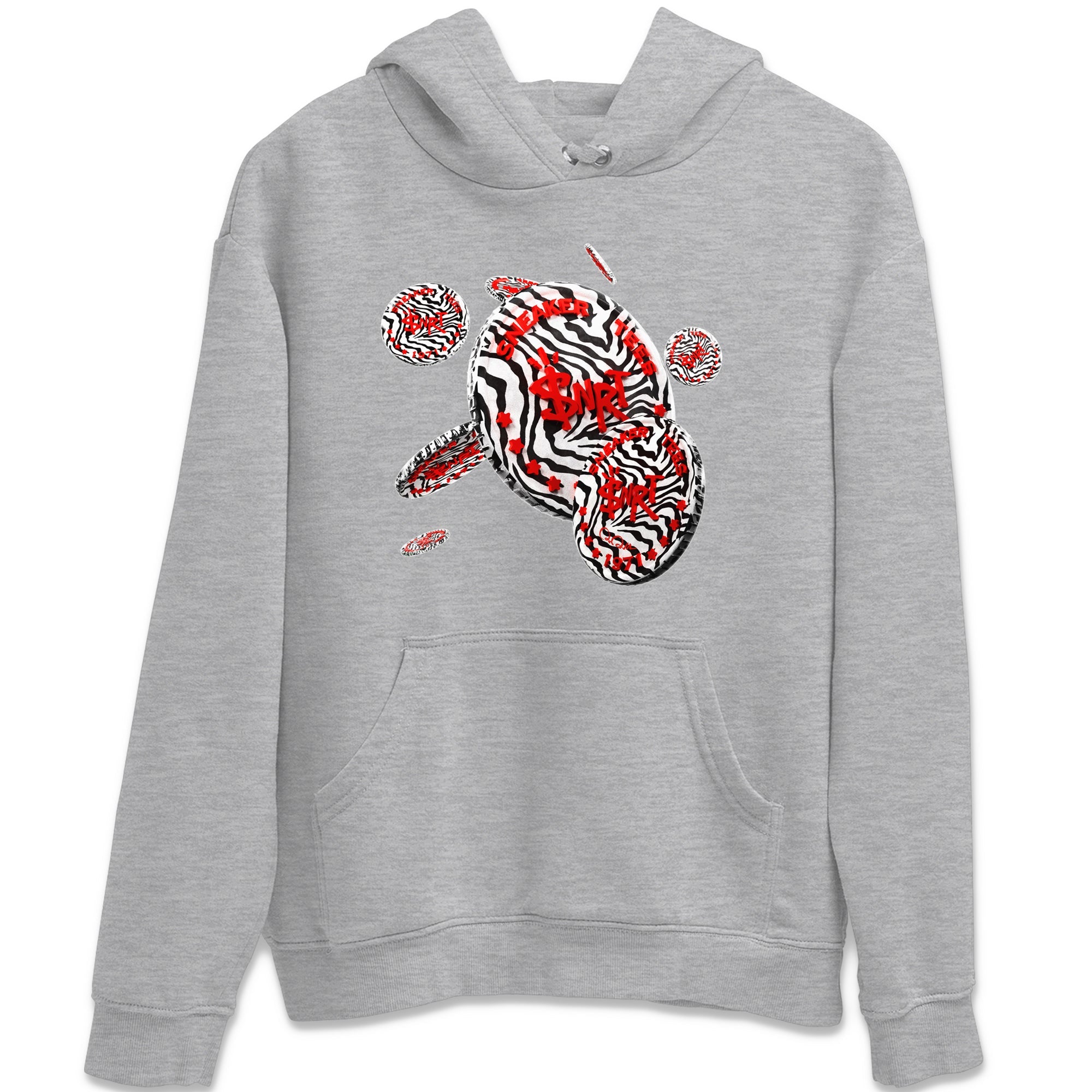 Yeezy 350 Zebra Sneaker Match Tees Coin Drop Sneaker Tees Yeezy Boost 350 V2 Zebra Sneaker Release Tees Unisex Shirts Heather Grey 2