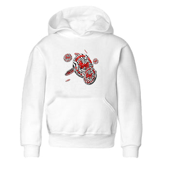 Yeezy 350 Zebra Sneaker Match Tees Coin Drop Sneaker Tees Yeezy Boost 350 V2 Zebra Sneaker Release Tees Kids Shirts White 2