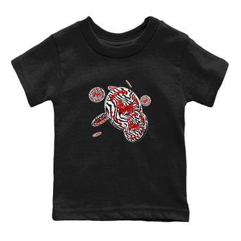 Yeezy 350 Zebra Sneaker Match Tees Coin Drop Sneaker Tees Yeezy Boost 350 V2 Zebra Sneaker Release Tees Kids Shirts Black 2