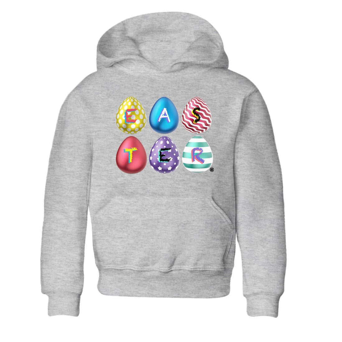 Dunk Easter Candy Sneaker Match Tees Colorful Easter Sneaker Tees Holiday Easter T-Shirt Sneaker Release Tees Kids Shirts Heather Grey 2