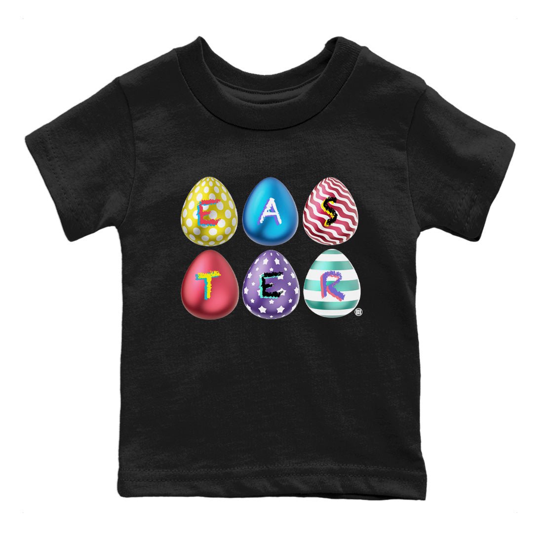 Dunk Easter Candy Sneaker Match Tees Colorful Easter Sneaker Tees Holiday Easter T-Shirt Sneaker Release Tees Kids Shirts Black 2