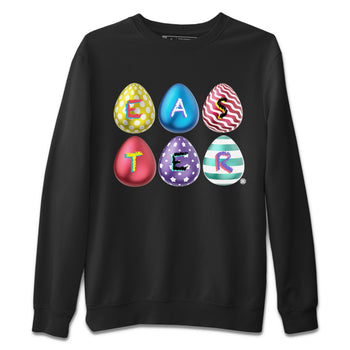 Dunk Easter Candy Sneaker Match Tees Colorful Easter Sneaker Tees Holiday Easter T-Shirt Sneaker Release Tees Unisex Shirts Black 2