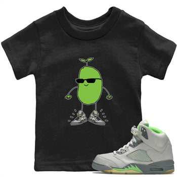 Jordan 5 Green Bean Sneaker Match Tees Cool Beans Sneaker Tees Jordan 5 Green Bean Sneaker Release Tees Kids Shirts