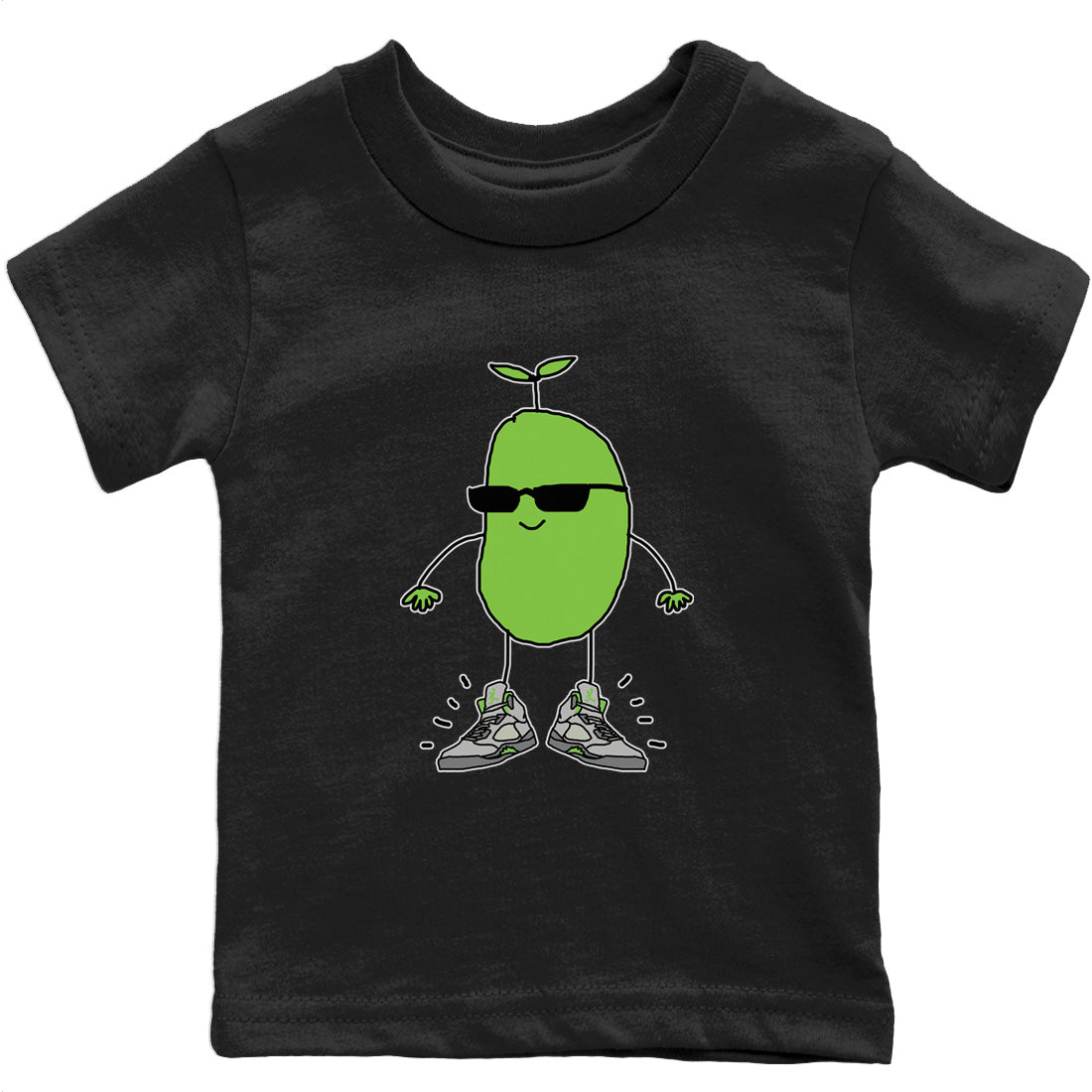 Jordan 5 Green Bean Sneaker Match Tees Cool Beans Sneaker Tees Jordan 5 Green Bean Sneaker Release Tees Kids Shirts