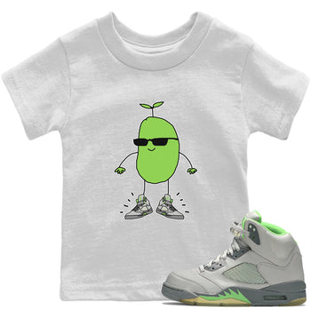 Jordan 5 Green Bean Sneaker Match Tees Cool Beans Sneaker Tees Jordan 5 Green Bean Sneaker Release Tees Kids Shirts