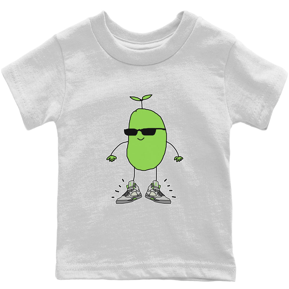 Jordan 5 Green Bean Sneaker Match Tees Cool Beans Sneaker Tees Jordan 5 Green Bean Sneaker Release Tees Kids Shirts