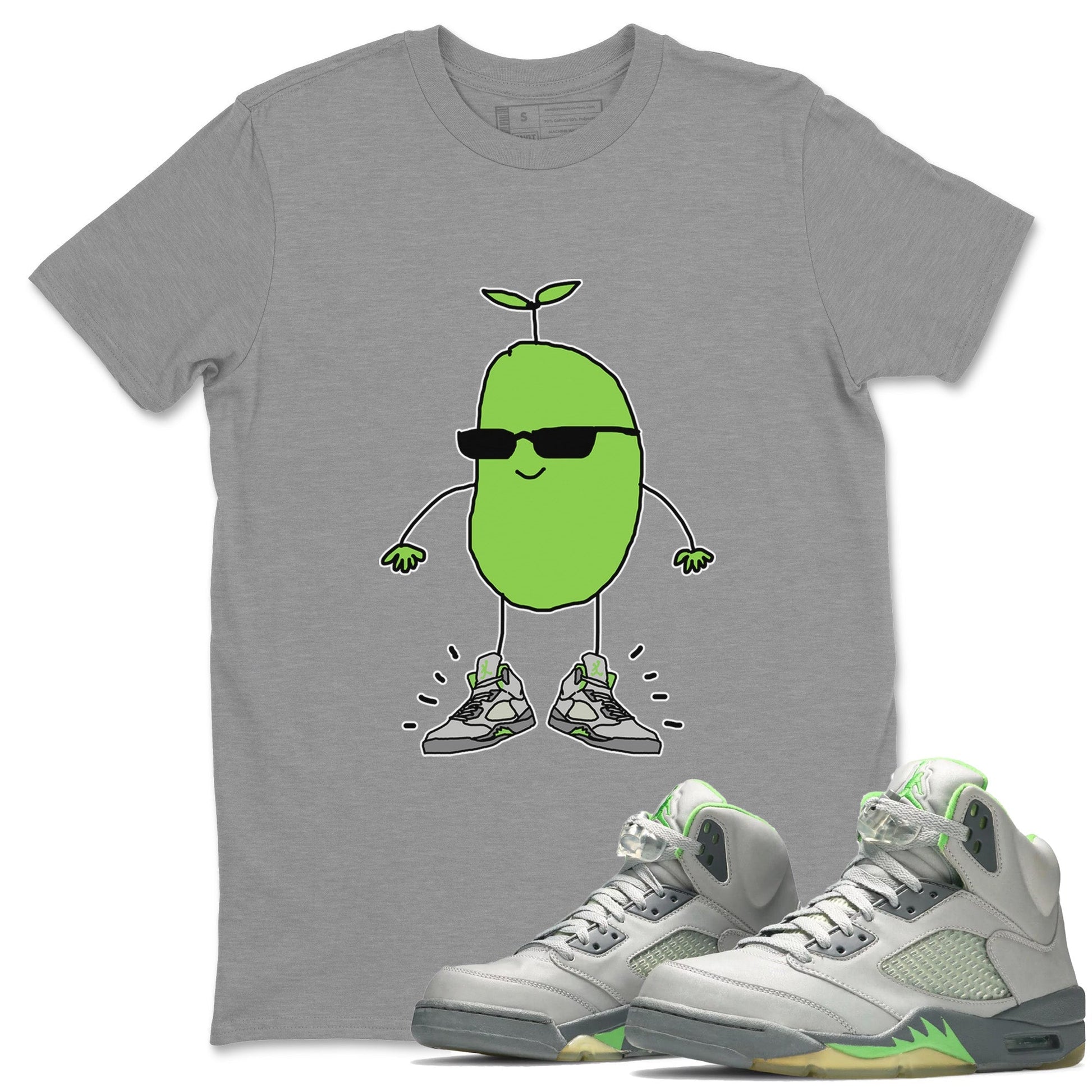 Jordan 5 Green Bean Sneaker Match Tees Cool Beans Sneaker Tees Jordan 5 Green Bean Sneaker Release Tees Unisex Shirts