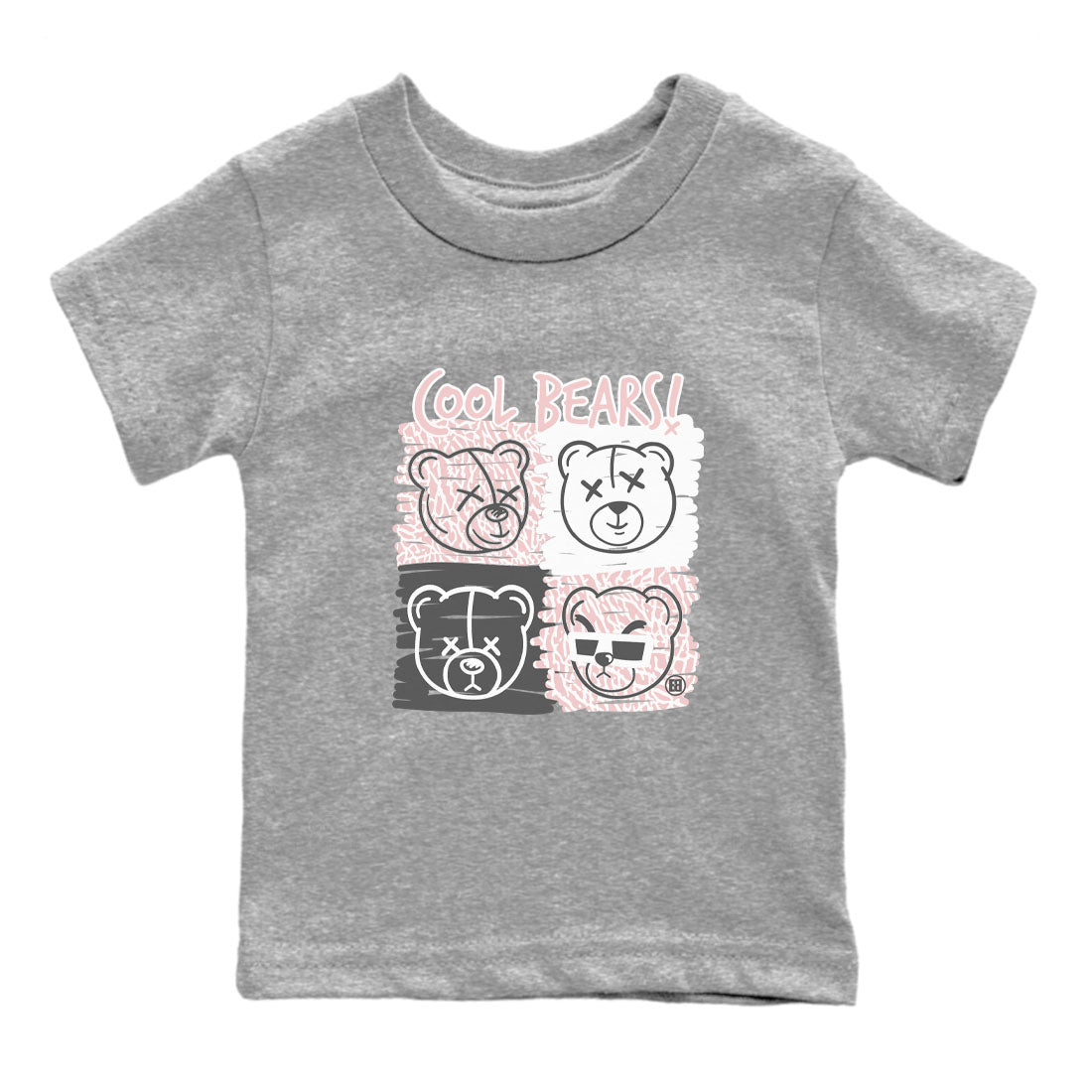 Air Jordan 3 GS Vintage Floral shirt to match jordans Cool Bears sneaker tees Air Jordan 3 Vintage Floral SNRT sneaker release tees baby toddler Heather Grey 2 cotton Shirt
