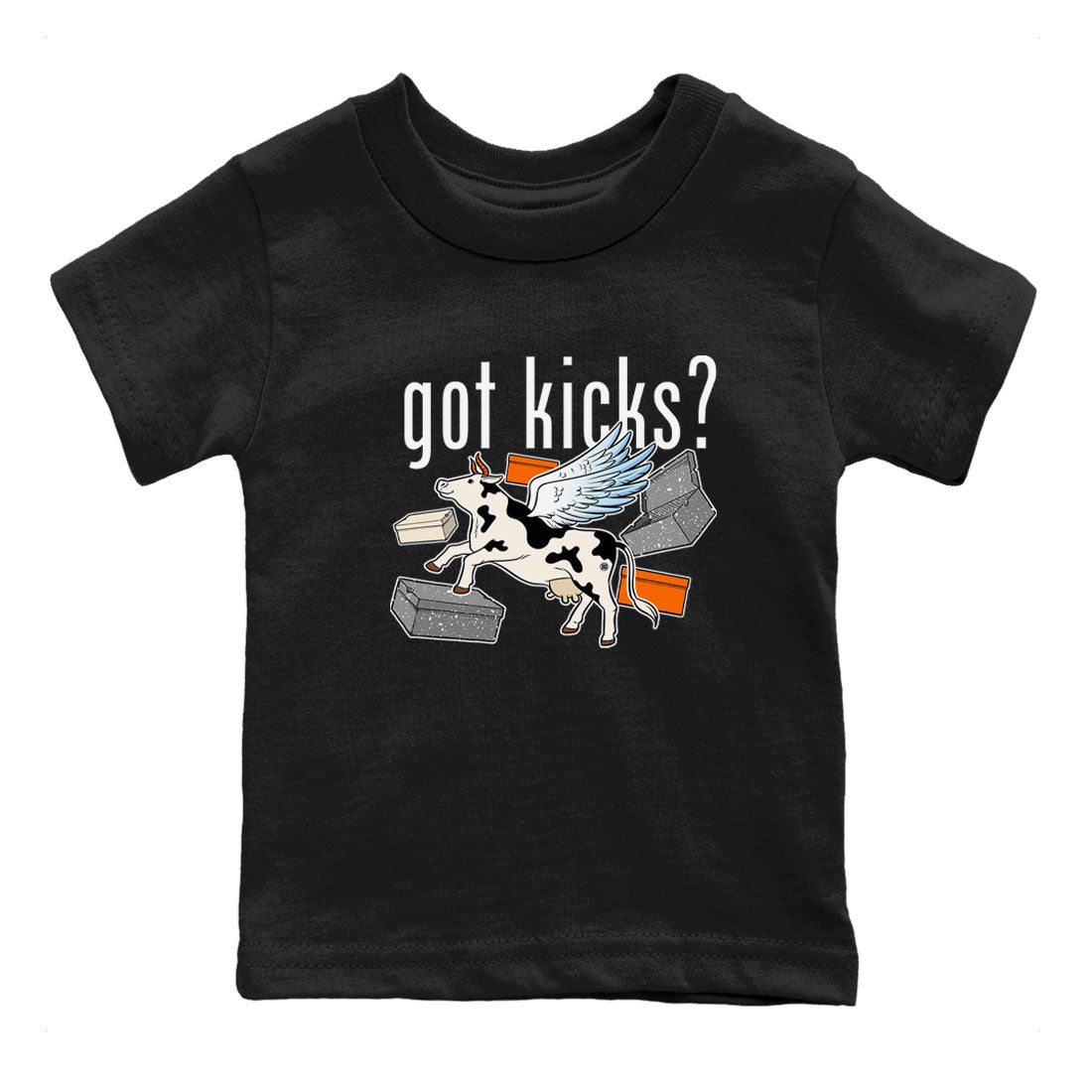 5s Craft shirt to match jordans Cow Got Kicks sneaker tees Air Jordan 5 Craft SNRT sneaker release tees baby toddler Black 2 cotton Shirt