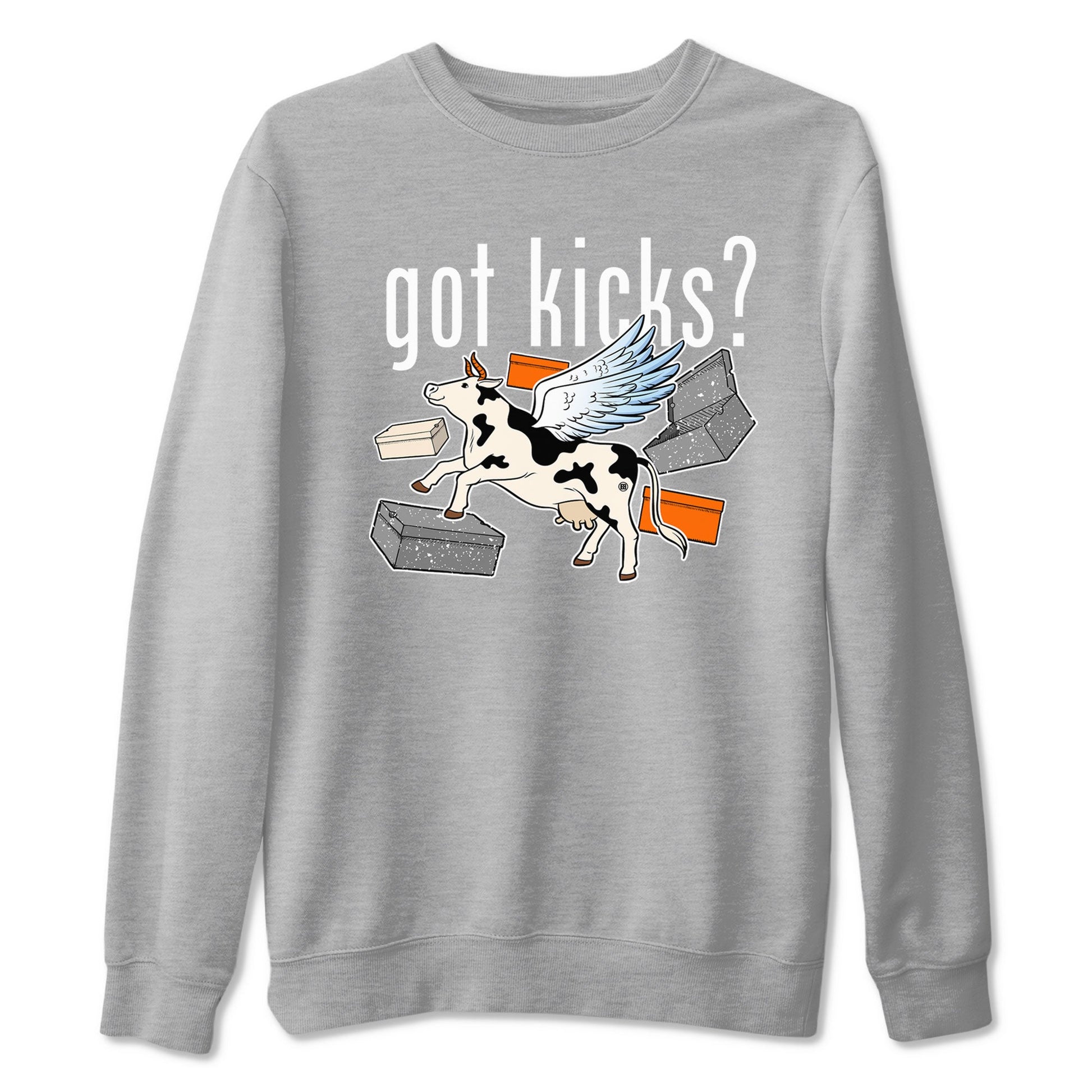 5s Craft shirt to match jordans Cow Got Kicks sneaker tees Air Jordan 5 Craft SNRT Sneaker Release Tees unisex cotton Heather Grey 2 crew neck shirt
