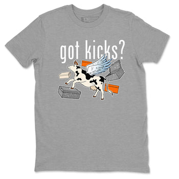 5s Craft shirt to match jordans Cow Got Kicks sneaker tees Air Jordan 5 Craft SNRT Sneaker Release Tees unisex cotton Heather Grey 2 crew neck shirt