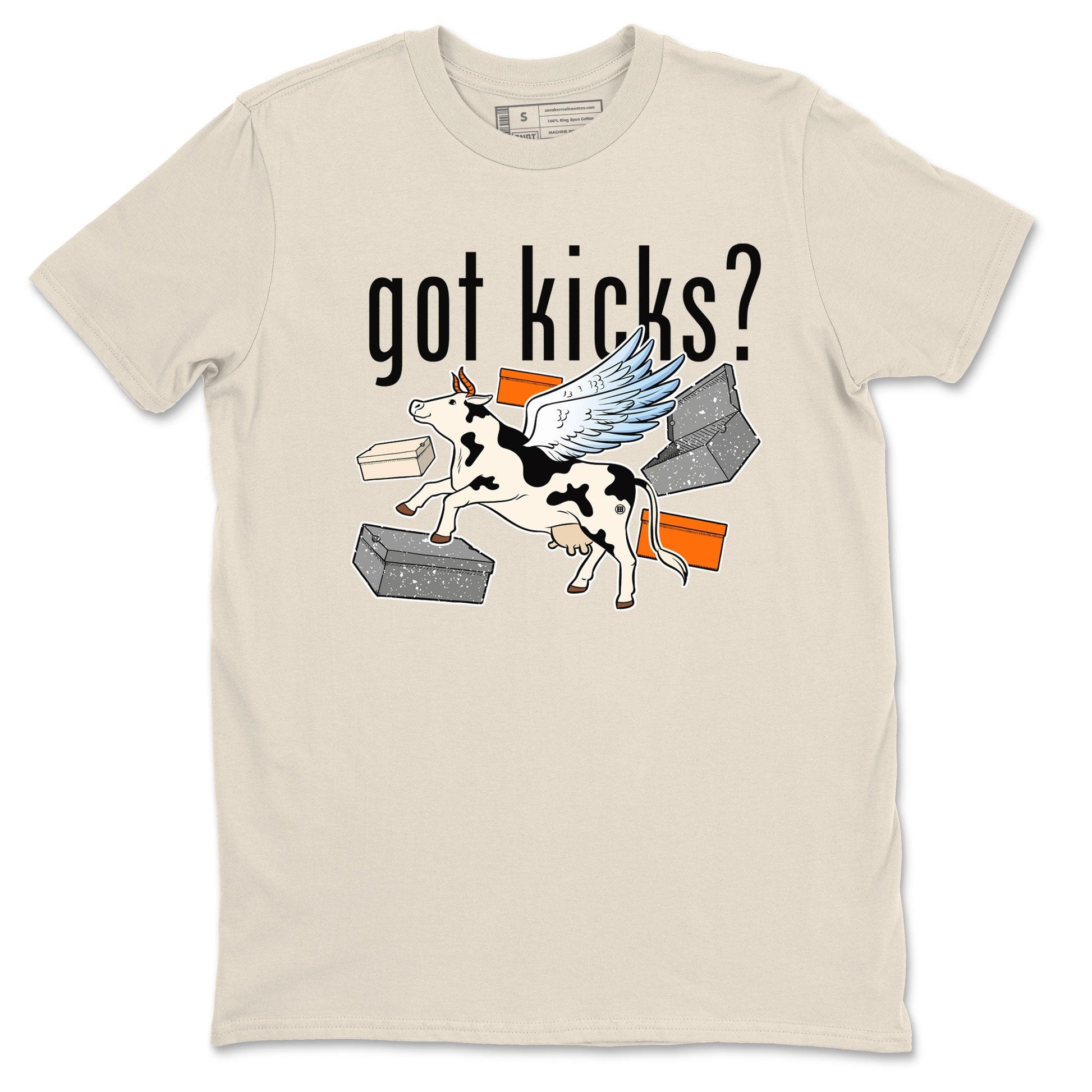 5s Craft shirt to match jordans Cow Got Kicks sneaker tees Air Jordan 5 Craft SNRT Sneaker Release Tees unisex cotton Natural 2 crew neck shirt