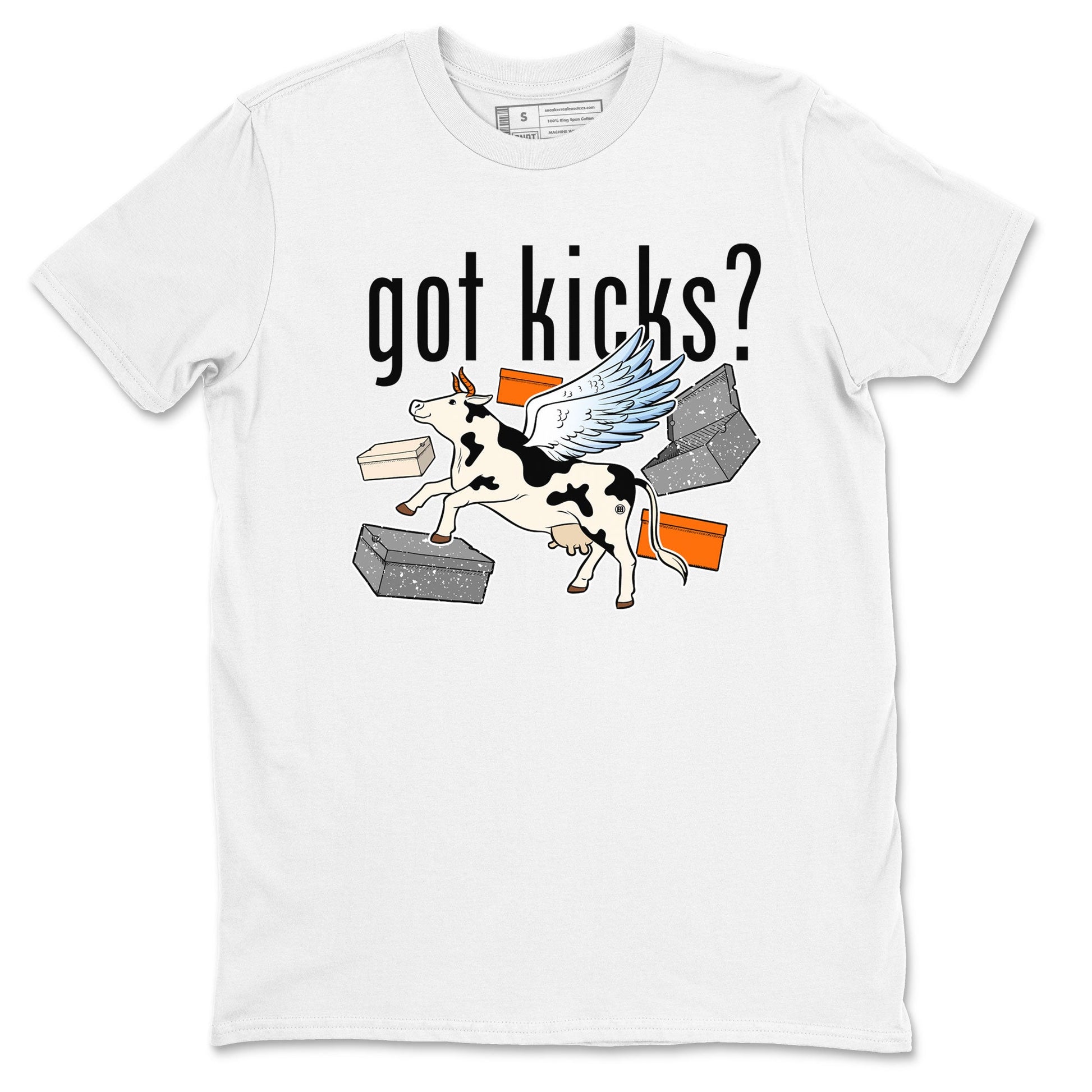 5s Craft shirt to match jordans Cow Got Kicks sneaker tees Air Jordan 5 Craft SNRT Sneaker Release Tees unisex cotton White 2 crew neck shirt