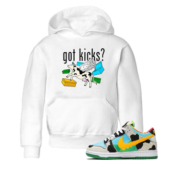 Nike Dunk Chunky Dunky shirt to match jordans Cow Got Kicks sneaker tees Dunks Chunky Dunky SNRT Sneaker release tees baby toddler White 1 cotton Shirt
