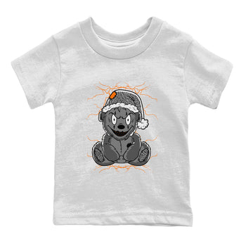 Air Jordan 3 Fear shirt to match jordans Creepy Bear sneaker tees Air Jordan 3 Retro Fear SNRT Sneaker Release Tees Crew Neck T-ShirtBaby Toddler White 2 T-Shirt