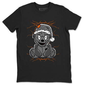 Air Jordan 3 Fear shirt to match jordans Creepy Bear sneaker tees Air Jordan 3 Retro Fear SNRT Sneaker Release Tees Crew Neck T-ShirtUnisex Black 2 T-Shirt
