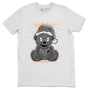 Air Jordan 3 Fear shirt to match jordans Creepy Bear sneaker tees Air Jordan 3 Retro Fear SNRT Sneaker Release Tees Crew Neck T-ShirtUnisex White 2 T-Shirt
