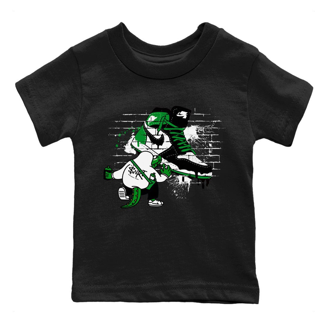Air Jordan 1 Celtics Sneaker Match Tees Crocodile Artist Sneaker Tees Air Jordan 1 Retro Celtics Sneaker Release Tees Kids Shirts Black 2