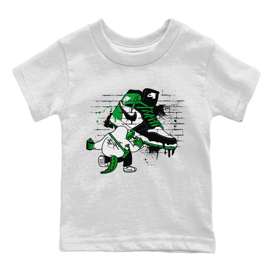 Air Jordan 1 Celtics Sneaker Match Tees Crocodile Artist Sneaker Tees Air Jordan 1 Retro Celtics Sneaker Release Tees Kids Shirts White 2