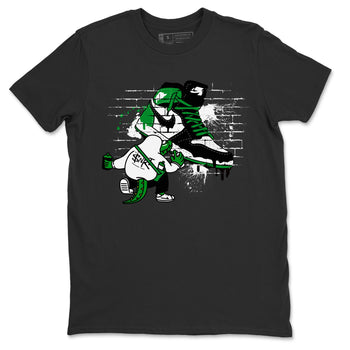 Air Jordan 1 Celtics Sneaker Match Tees Crocodile Artist Sneaker Tees Air Jordan 1 Retro Celtics Sneaker Release Tees Unisex Shirts Black 2