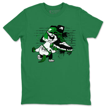Air Jordan 1 Celtics Sneaker Match Tees Crocodile Artist Sneaker Tees Air Jordan 1 Retro Celtics Sneaker Release Tees Unisex Shirts Kelly Green 2