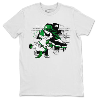 Air Jordan 1 Celtics Sneaker Match Tees Crocodile Artist Sneaker Tees Air Jordan 1 Retro Celtics Sneaker Release Tees Unisex Shirts White 2