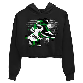 Air Jordan 1 Celtics Sneaker Match Tees Crocodile Artist Sneaker Tees Air Jordan 1 Retro Celtics Sneaker Release Tees Women's Shirts Black 2