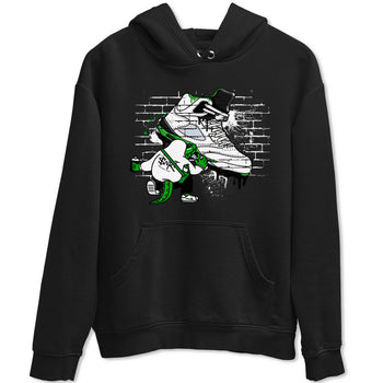 AJ5 Retro Lucky Green shirt to match jordans Crocodile Artist sneaker tees Air Jordan 5 Retro Lucky Green SNRT Sneaker Tees Casual Crew Neck T-Shirt Unisex Black 2 T-Shirt