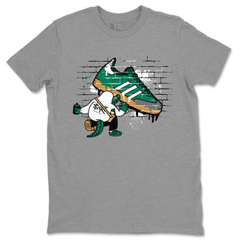 Adidas Samba Collegiate Green Gum shirt to match jordans Crocodile Artist sneaker tees Samba Collegiate Green Gum SNRT Sneaker Release Tees Unisex Heather Grey 2 T-Shirt