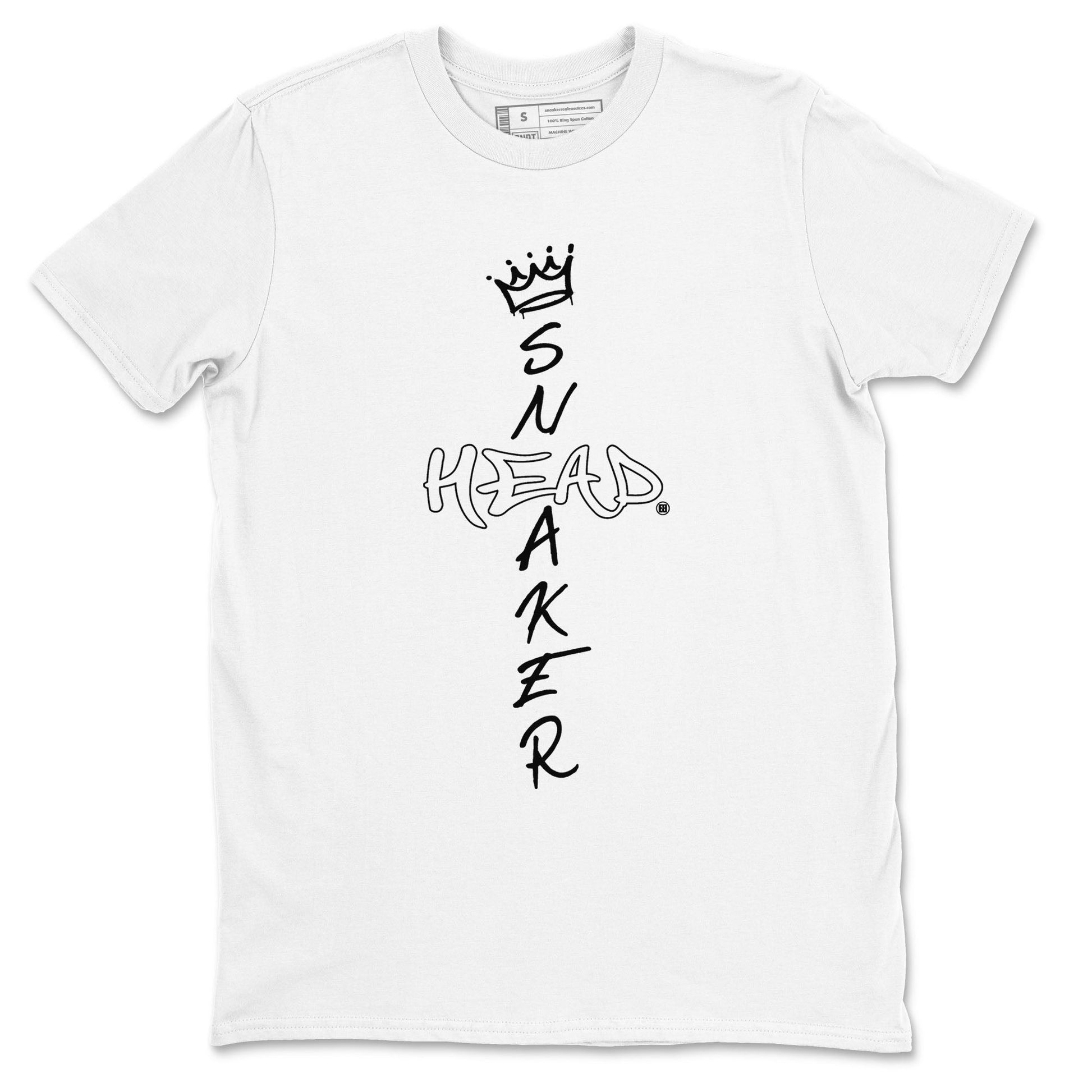 1s Black White shirt to match jordans Cross Sneakerhead sneaker tees Air Jordan 1 Black White SNRT Sneaker Release Tees unisex cotton White 2 crew neck shirt
