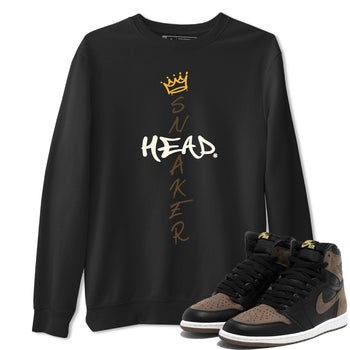 Air Jordan 1 Palomino shirt to match jordans Cross Sneakerhead sneaker tees Air Jordan 1 High OG Palomino SNRT Sneaker Release Tees Crew Neck Casual Unisex Black 1 T-Shirt